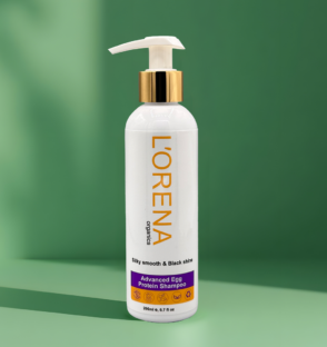 Lorena Organics advanced egg protein shampoo for strong, smooth and healthy hair