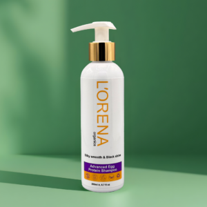 Lorena Organics advanced egg protein shampoo for strong, smooth and healthy hair