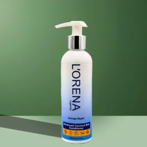 Lorena Organics advanced coconut milk conditioner for soft, smooth and hydrated hair