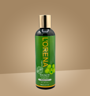 Lorena Organics amla hair oil for strong roots and healthy hair growth