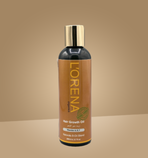 Lorena Organics hair growth oil for stronger roots and healthy hair growth