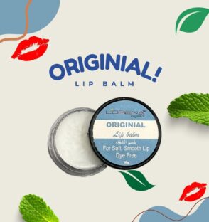 Lorena Organics original lip balm for soft, smooth and moisturized lips