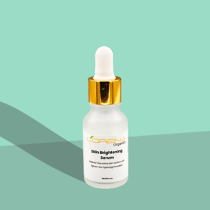 Lorena Organics skin brightening serum for glowing, smooth and even skin tone
